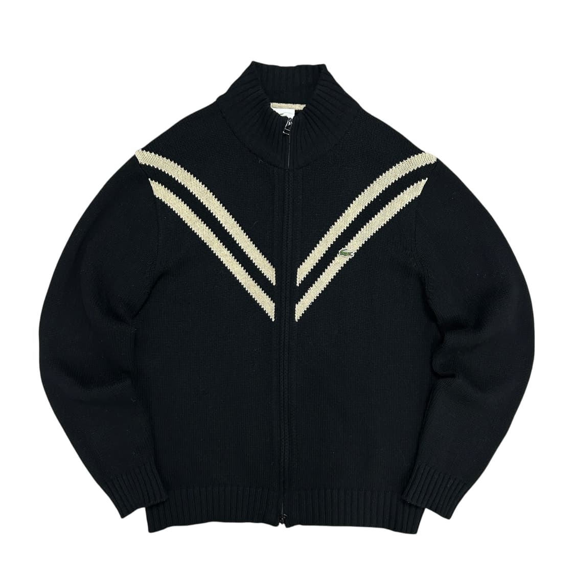 라코스테 블랙 니트집업 가디건(105) 상품이미지1