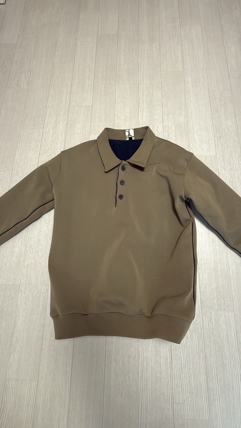 [GR10K] SCULPT RIB POLO SWEATER 상품이미지3