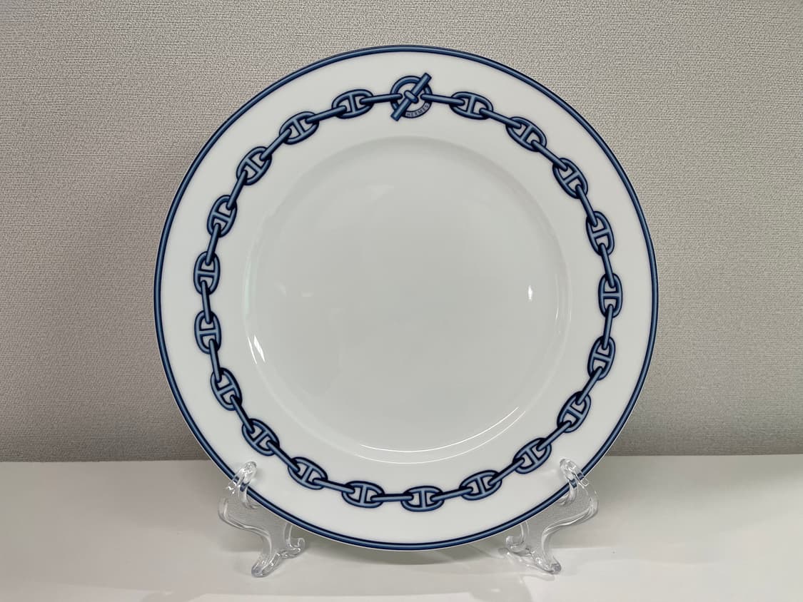 에르메스 샹달 블루 플레이트 1P HERMES 상품이미지2