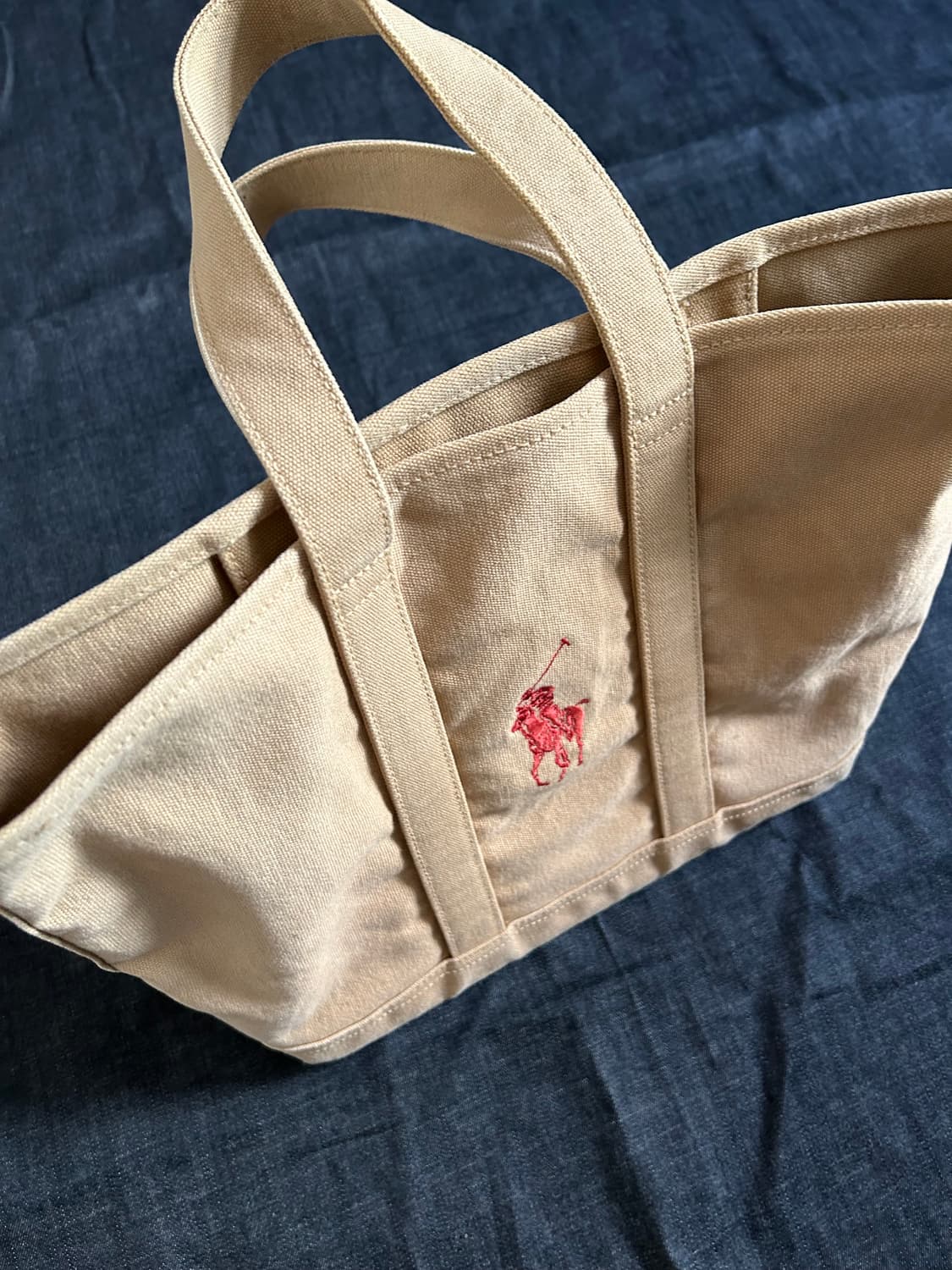 폴로 랄프로렌 캔버스 토트백 상품이미지3