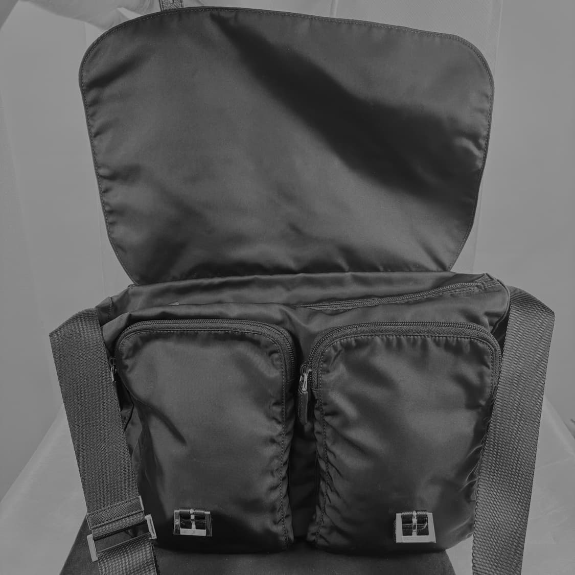 (신형,풀구성)프라다 나일론 사피아노 메신저백 크로스백 상품이미지6