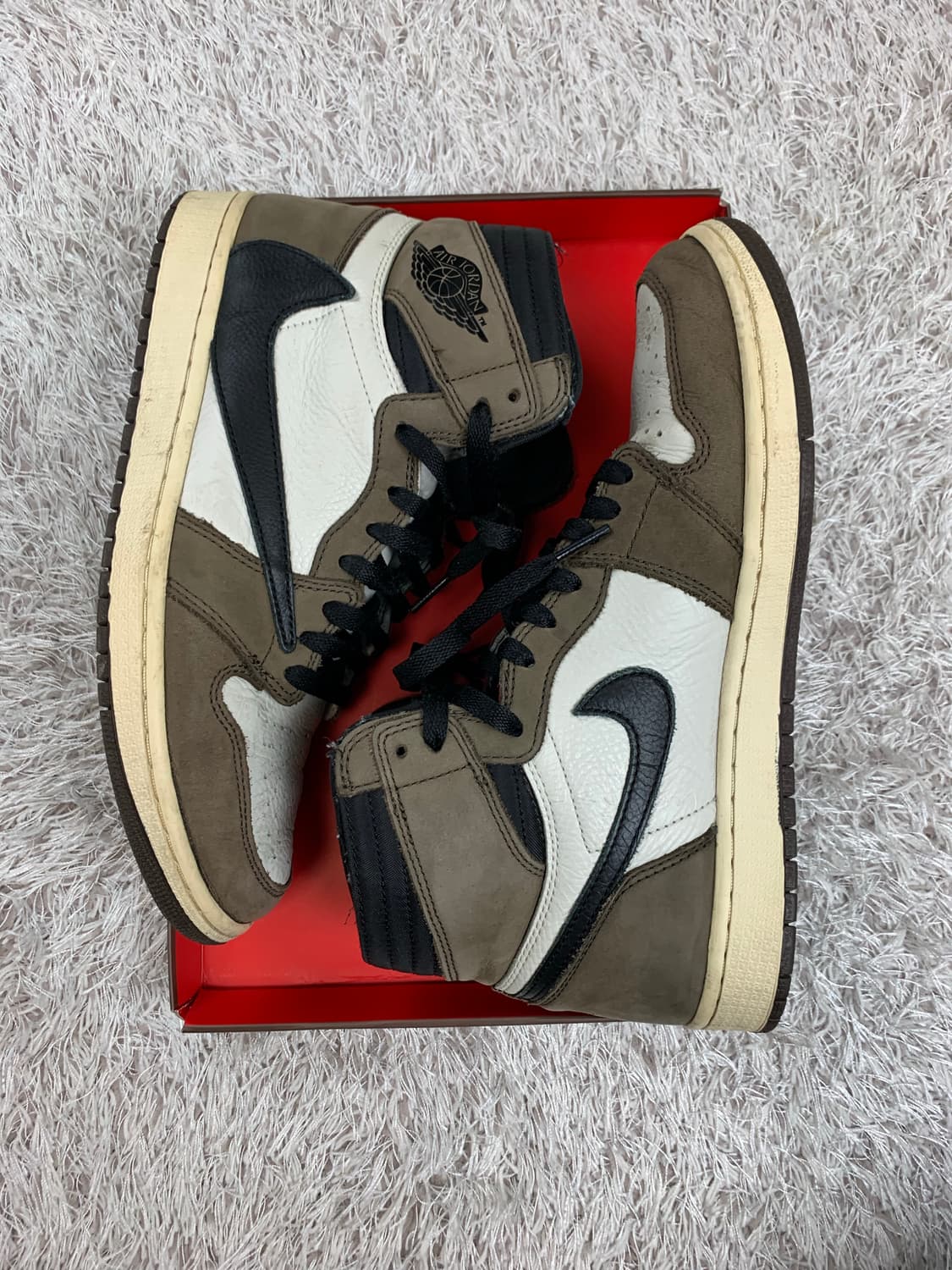 [275] 정품 나이키 x 트레비스 스캇 조던 1 하이 모카 상품이미지7