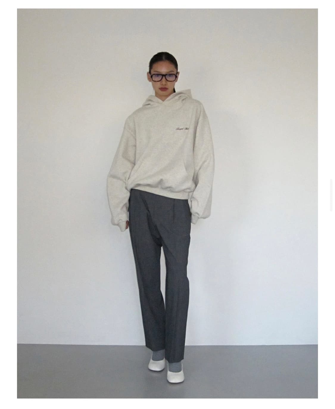 포니테일 에브리데이 후디 오트밀 상품이미지2