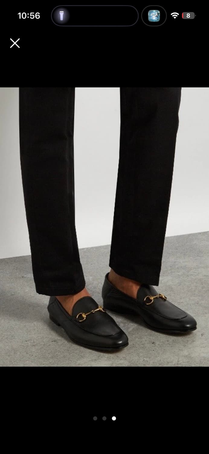 구찌 홀스빗 로퍼 블랙 5.5 (실사이즈 250) 상품이미지3