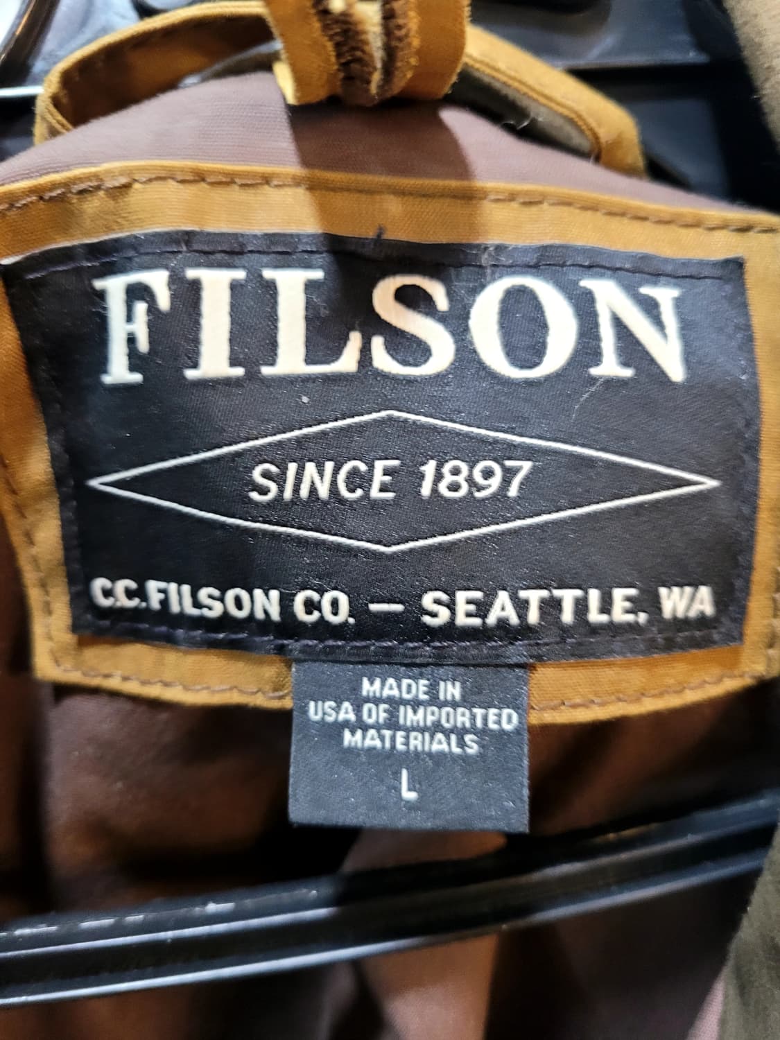 정품 FILSON 필슨 왁스드 헌팅자켓  상품이미지4