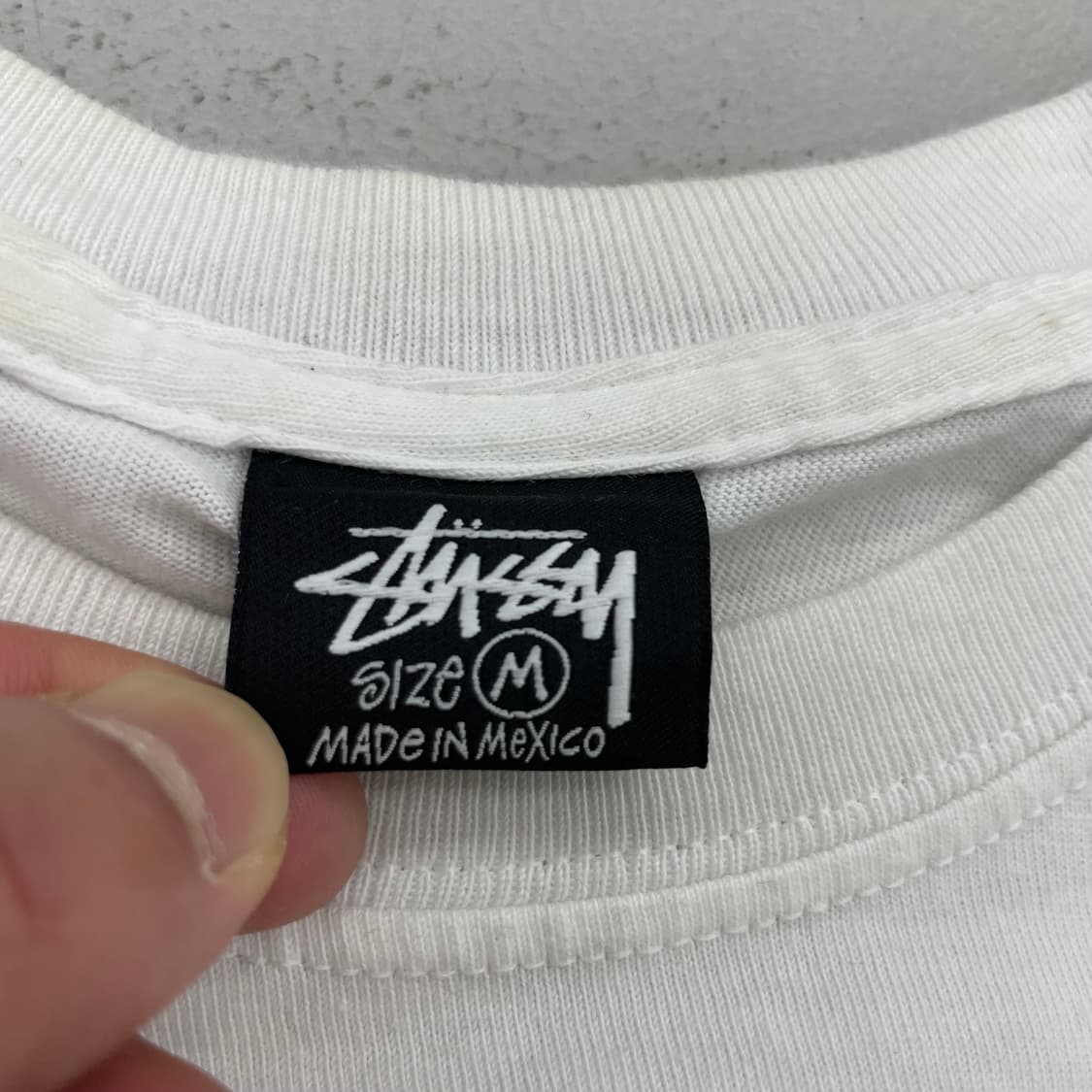 스투시 스트로베리 반팔 티셔츠 화이트 상품이미지6