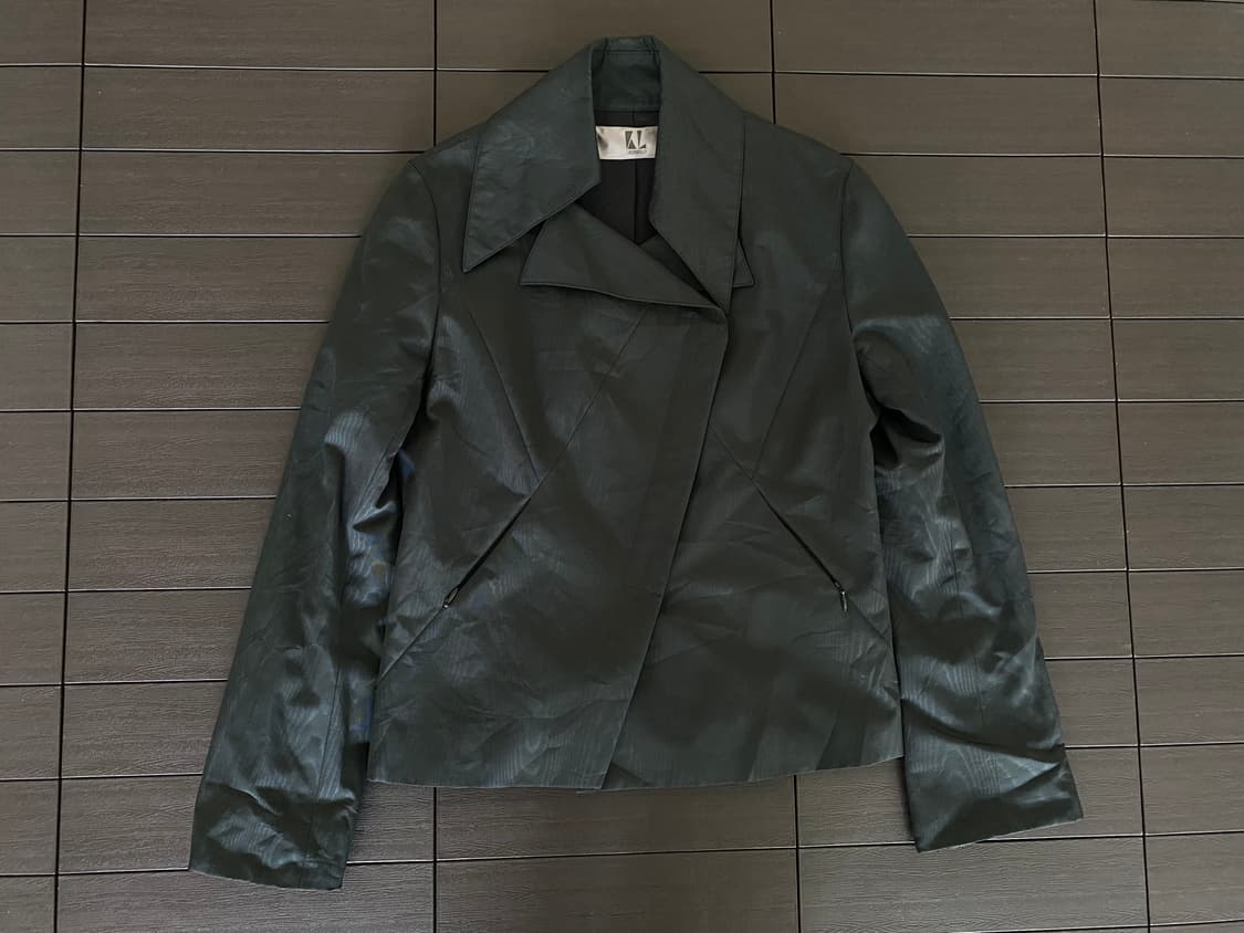 (36) 칼라거펠트 절개 패턴 자켓 상품이미지1