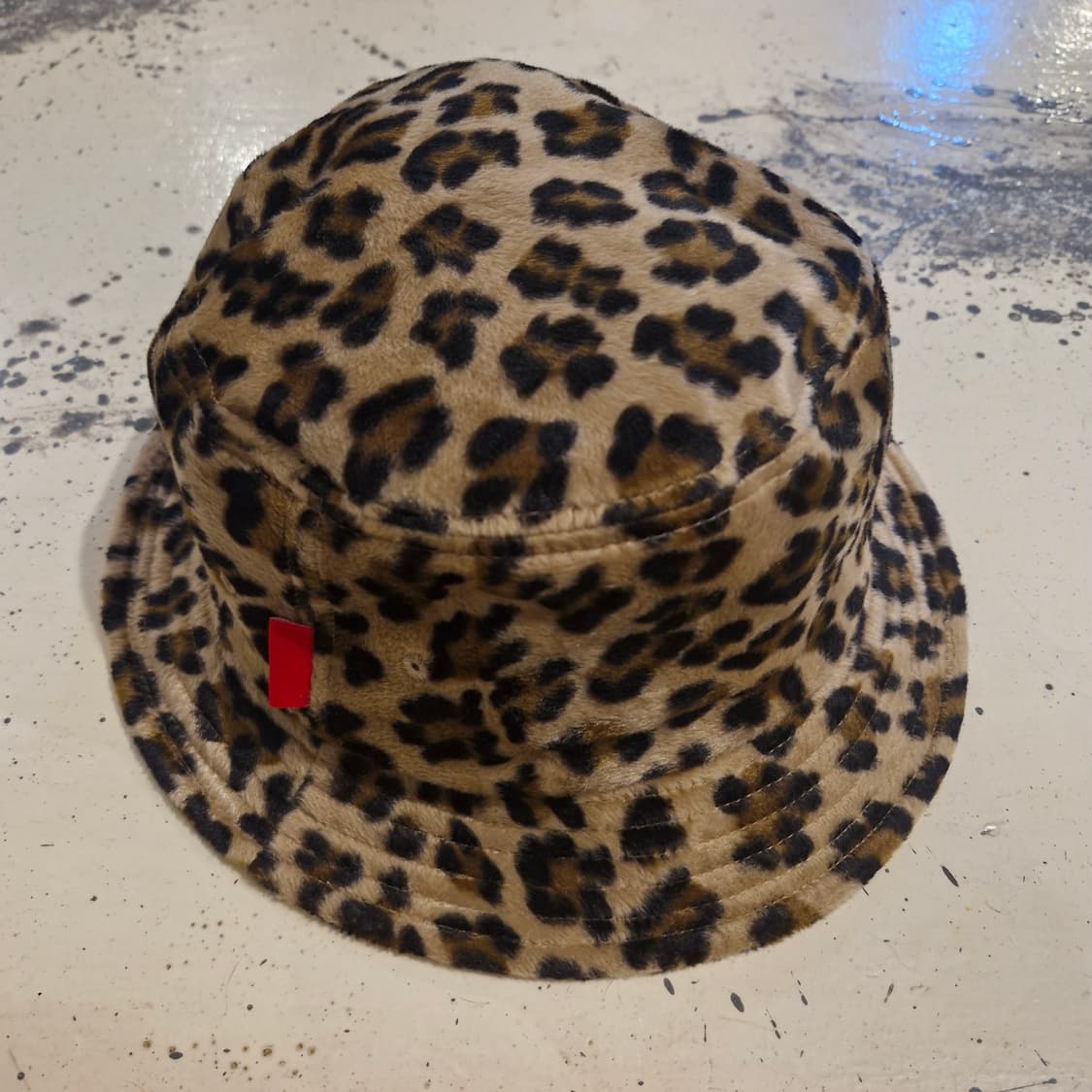키르시 퍼 레오파드 버킷햇 상품이미지2