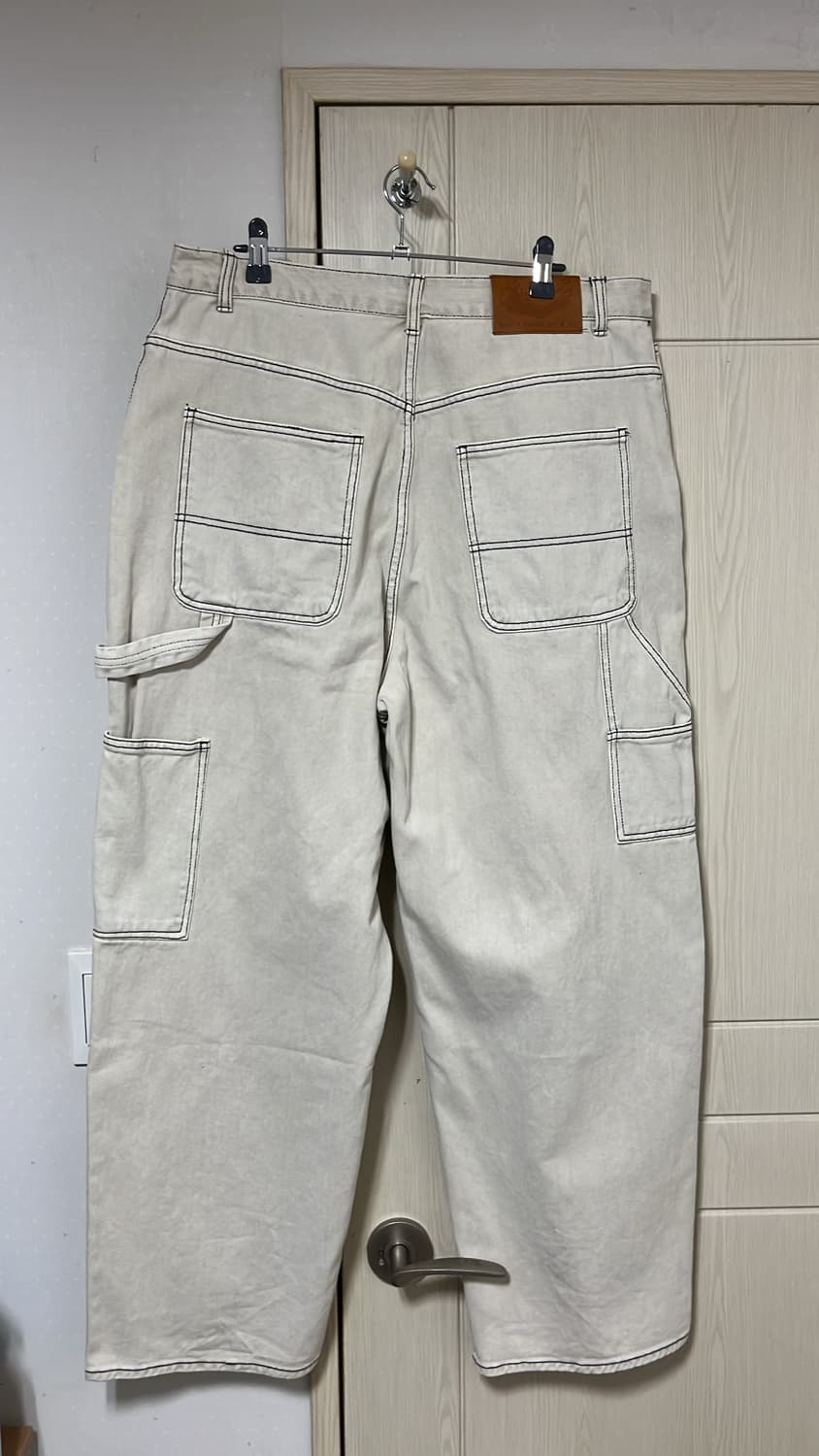 위캔더스 워크팬츠 아이보리 새상품 XL 상품이미지2