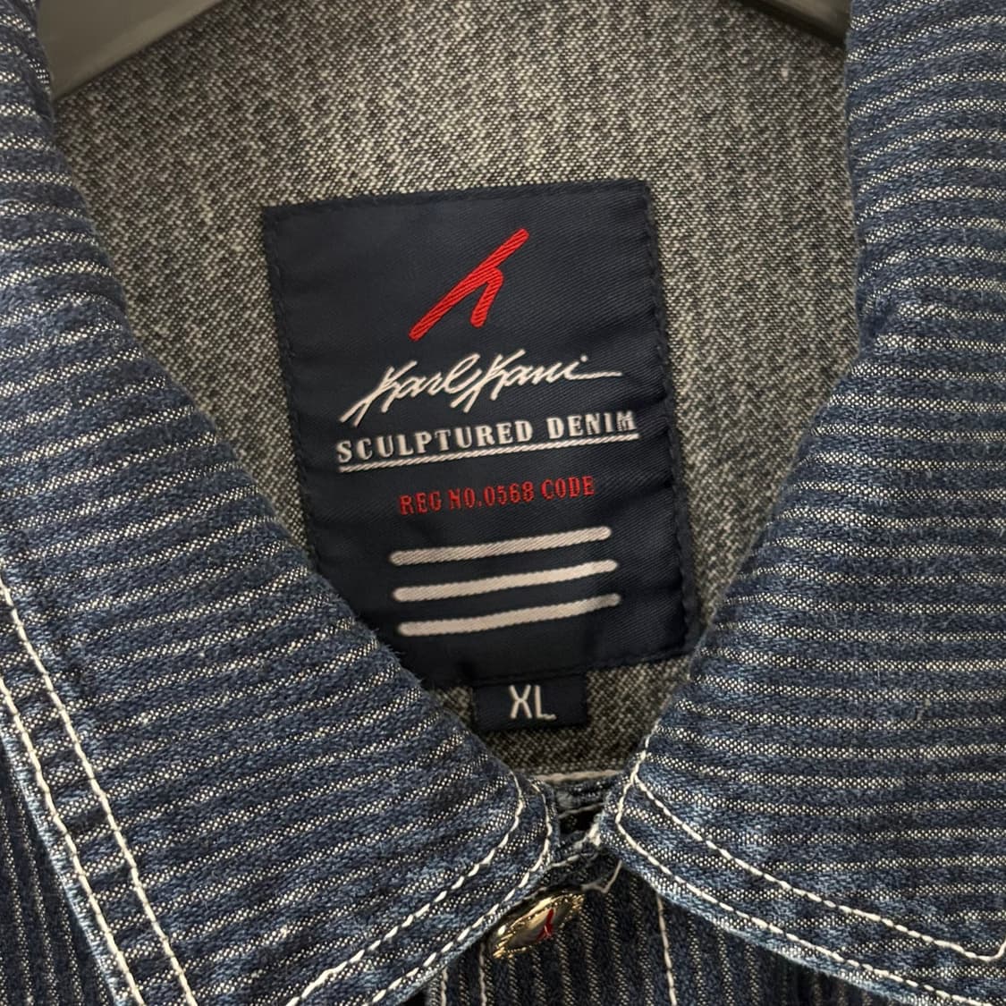 칼카니 히오리 데님 초어 코트 상품이미지7