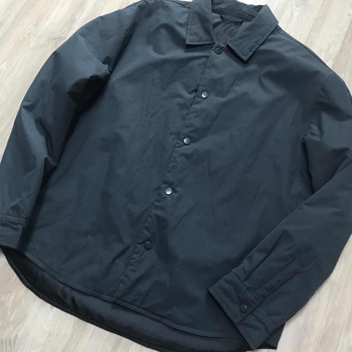 에잇세컨즈 셔츠 자켓 L사이즈 다크그린 상품이미지8