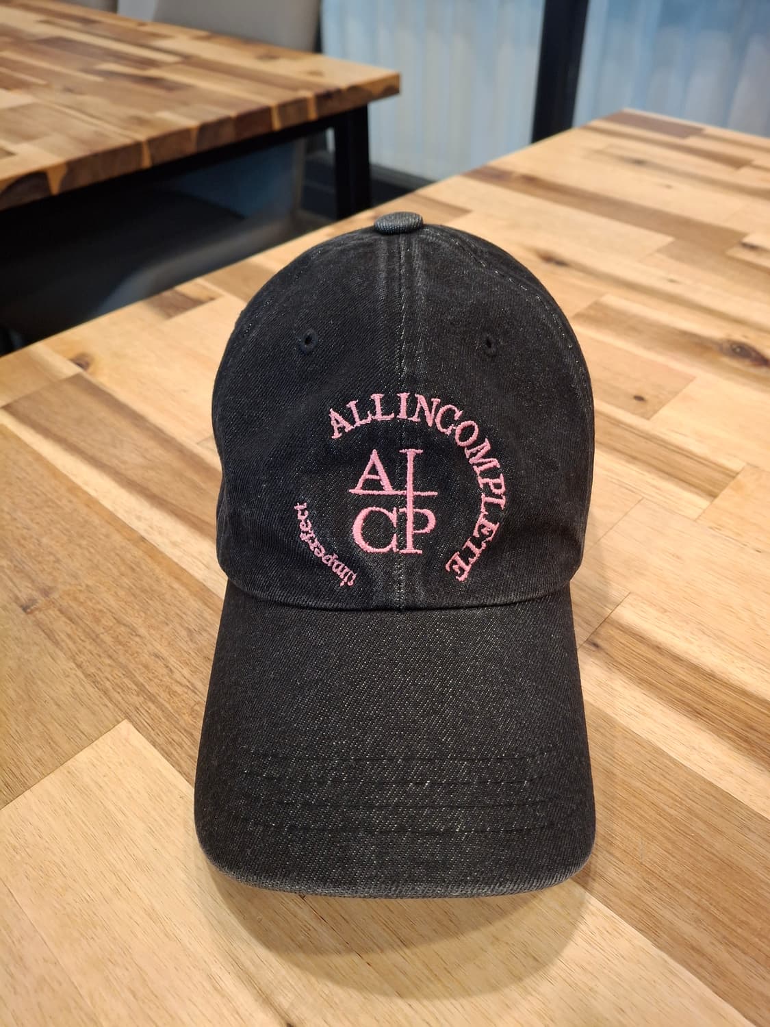 (마지막특가) 유니섹스 블랙데님 볼캡 상품이미지1