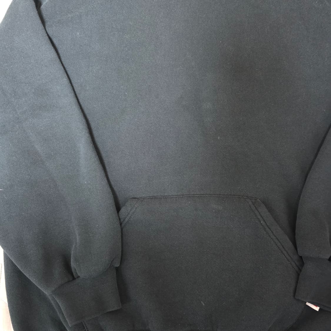 [XXL] 90s 빈티지 러셀 애슬레틱 후드 블랙 라이트 페이드 상품이미지2