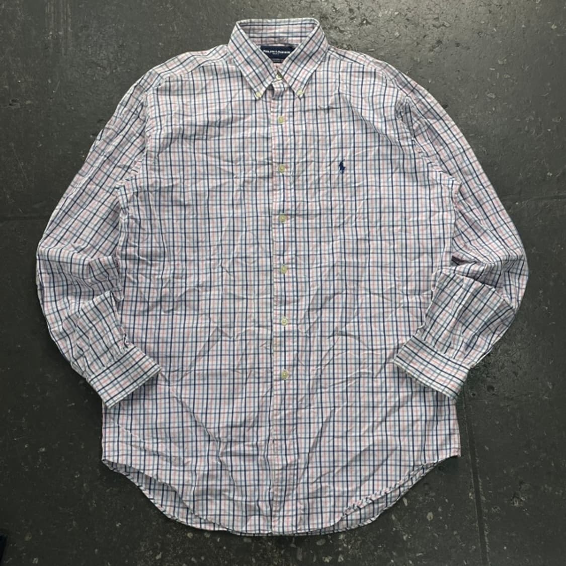 100 폴로 체크셔츠 상품이미지1