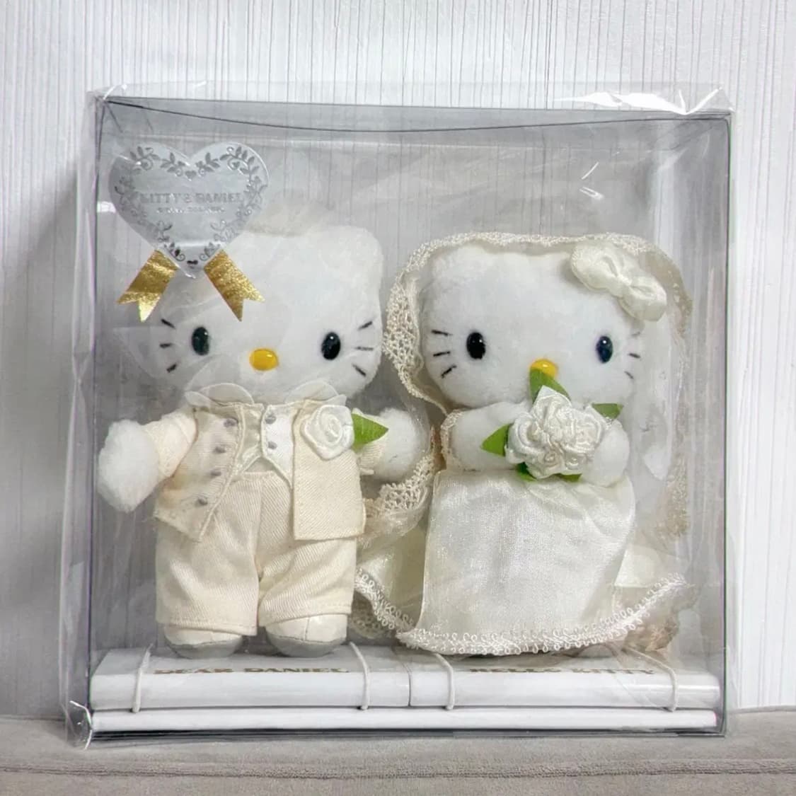 고전 키티 다니엘 웨딩 피탓토 인형 세트 상품이미지1