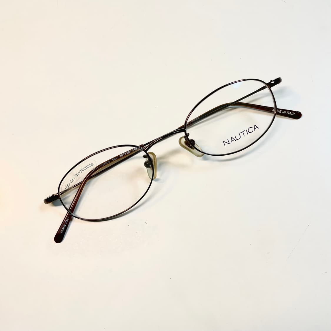 NAUTICA 이태리의 하우스 브랜드 노티카 사의 빈티지 안경 상품이미지1