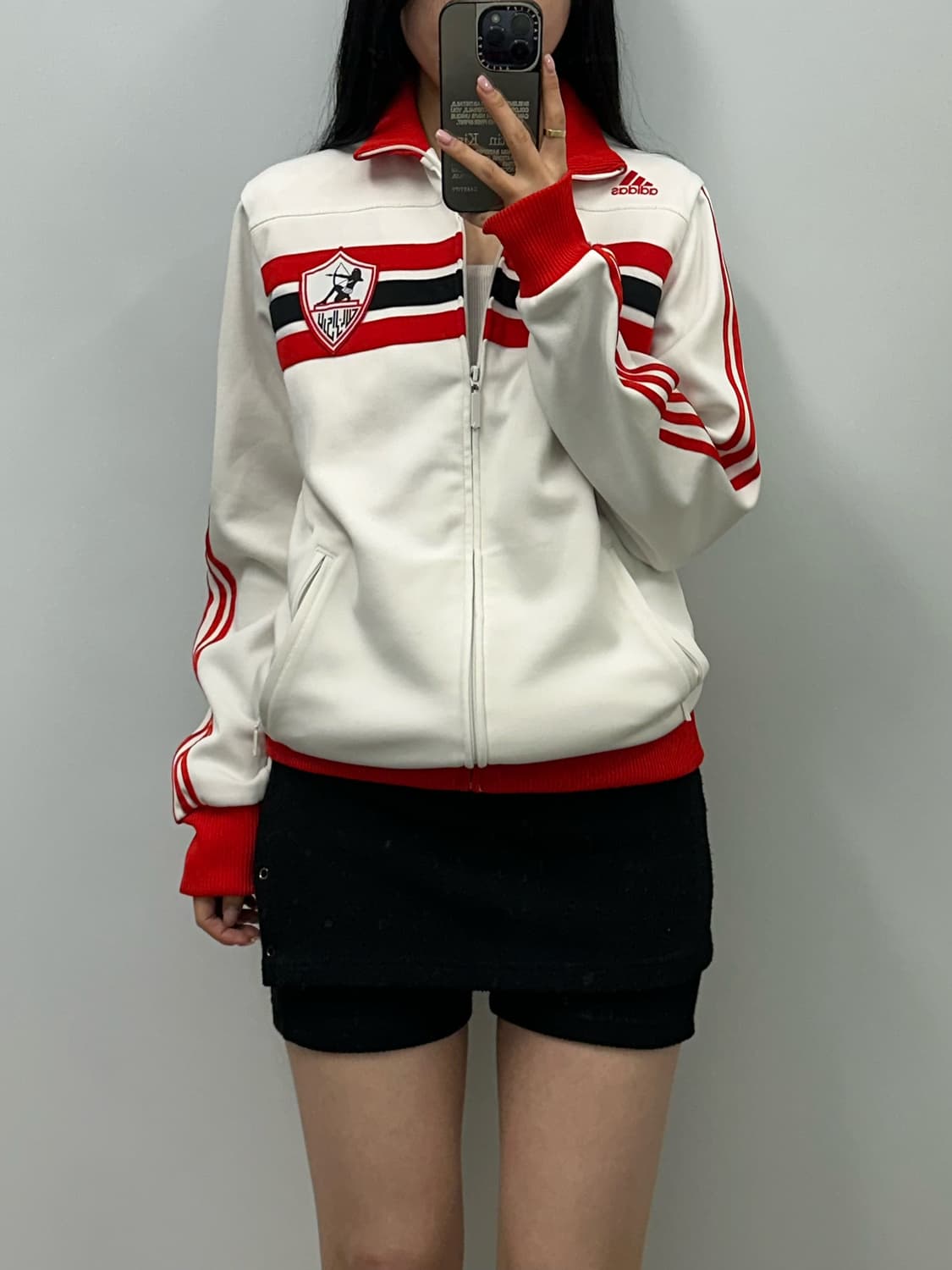 아디다스 이집트 자말렉 흰빨 져지 상품이미지1