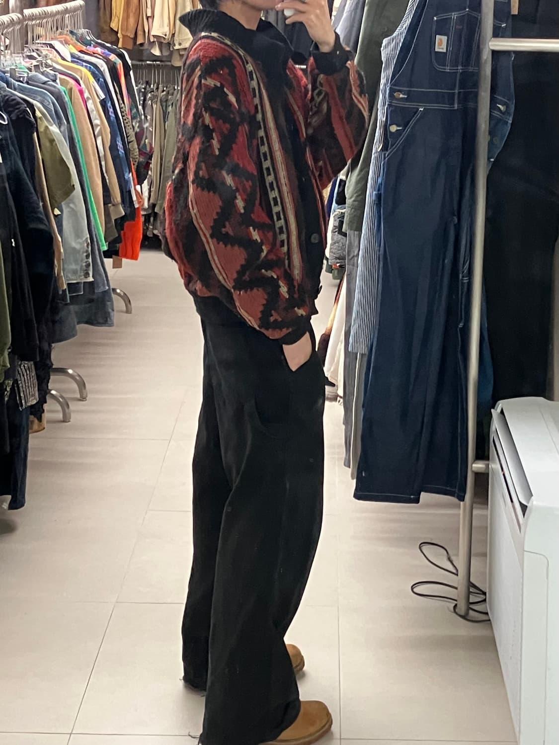 이세이미야케 리버시블 울 가디건 M 상품이미지7