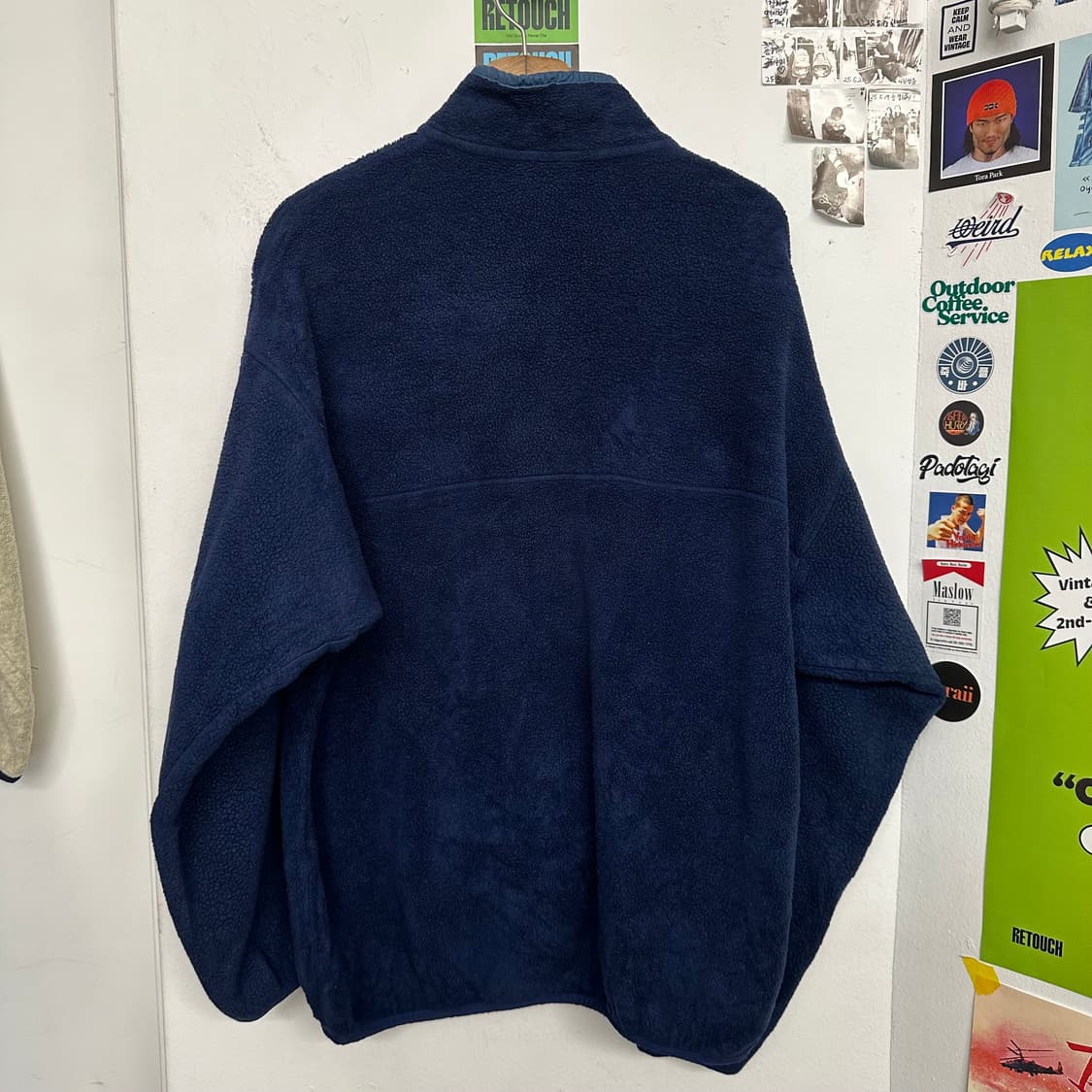90‘s 파타고니아 신칠라 스냅티 ’네이비‘ 상품이미지7