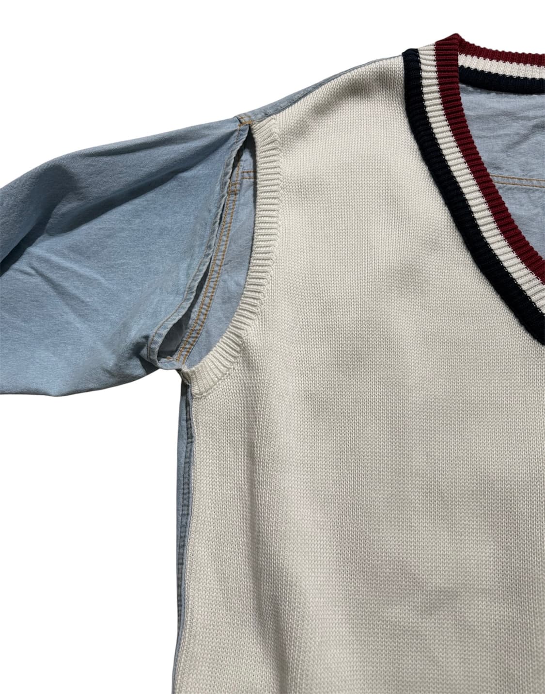 미스터 젠틀맨 하이브리드 도킹 데님 베스트 상품이미지6