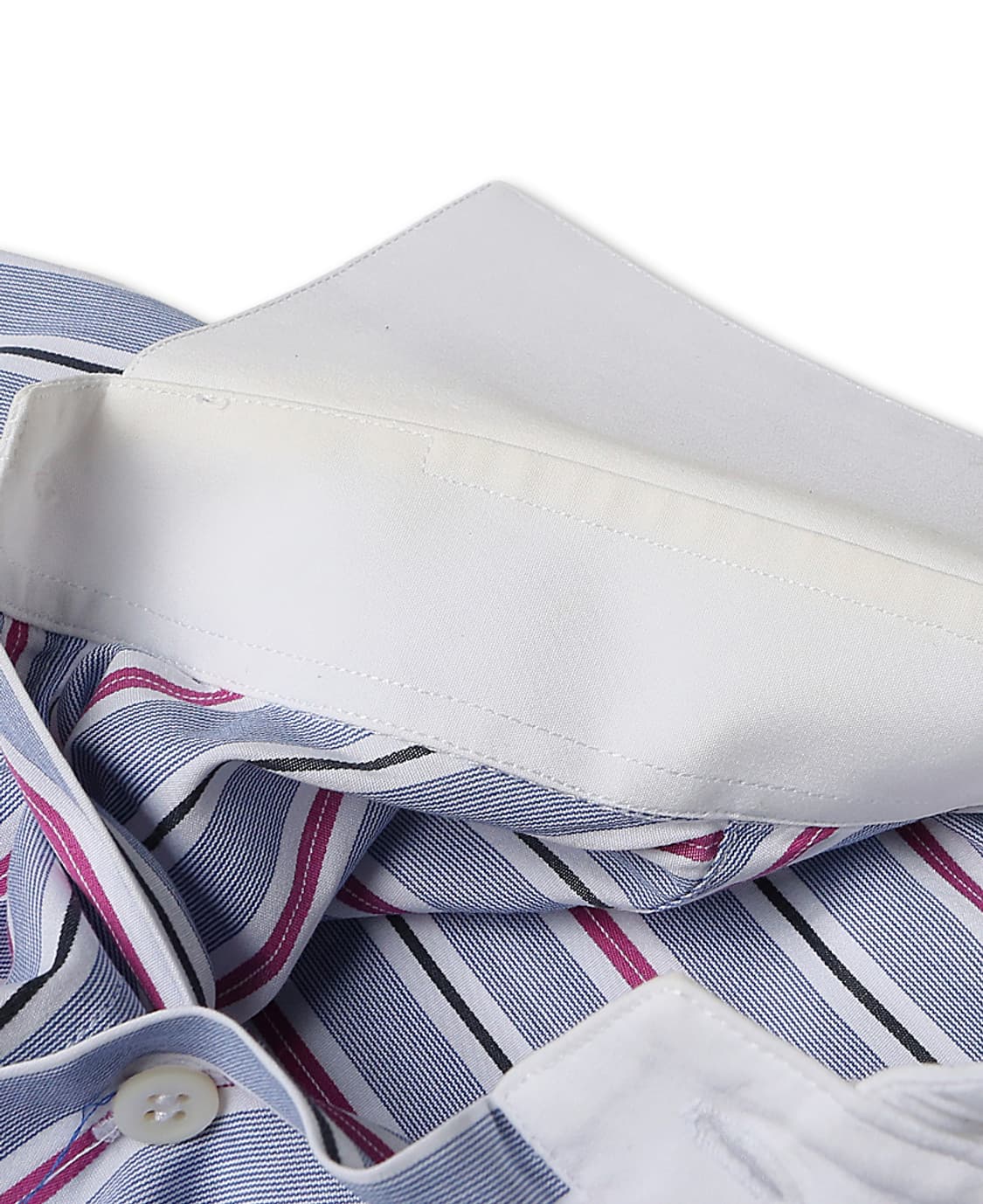 바구따 [Bagutta] 스트라이프 이탈리아 클래식 클레릭 셔츠 상품이미지6