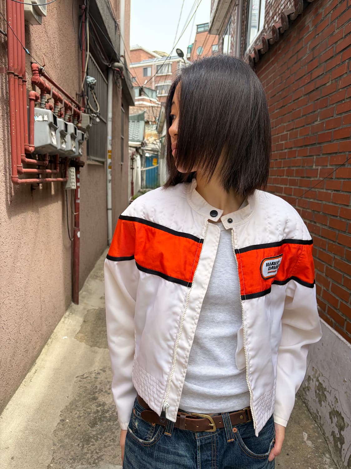 Harley-Davidson 레이싱 바이커 자켓 상품이미지1