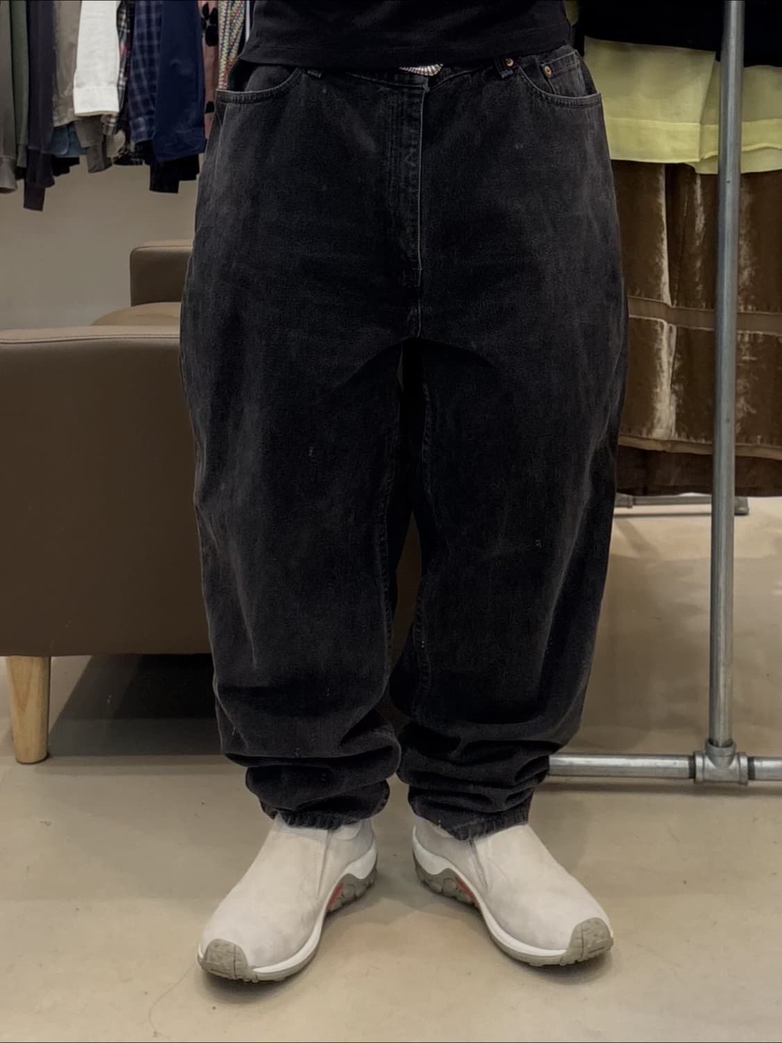 USA 리바이스 550 흑청 팬츠 상품이미지5