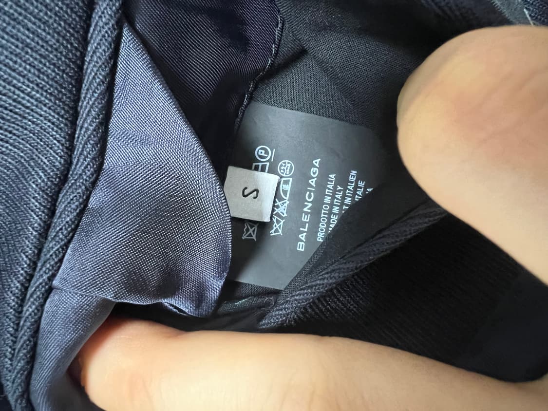 발렌시아가 오버사이즈 코트 S 상품이미지3