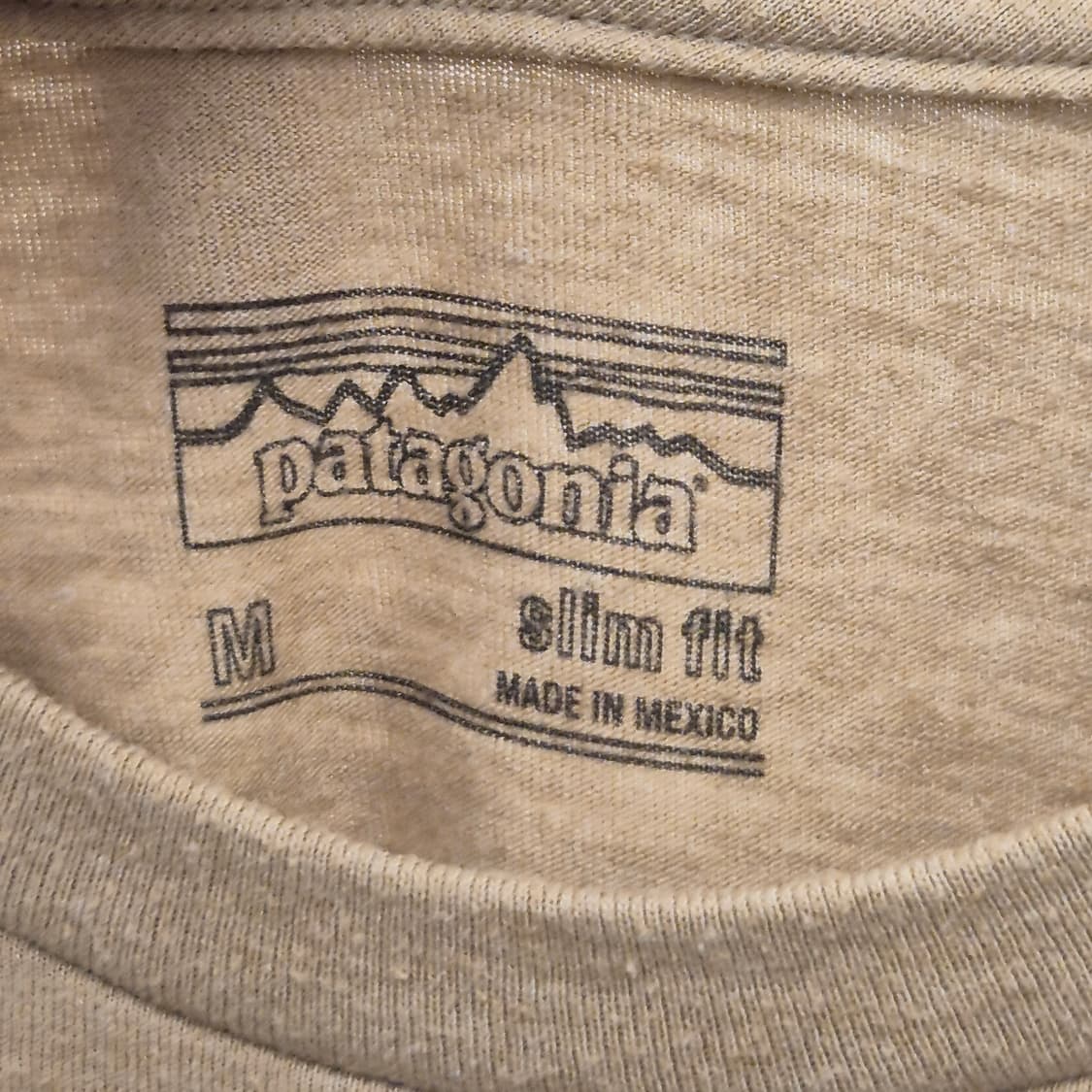 파타고니아 슬림핏 반팔티 M 상품이미지3