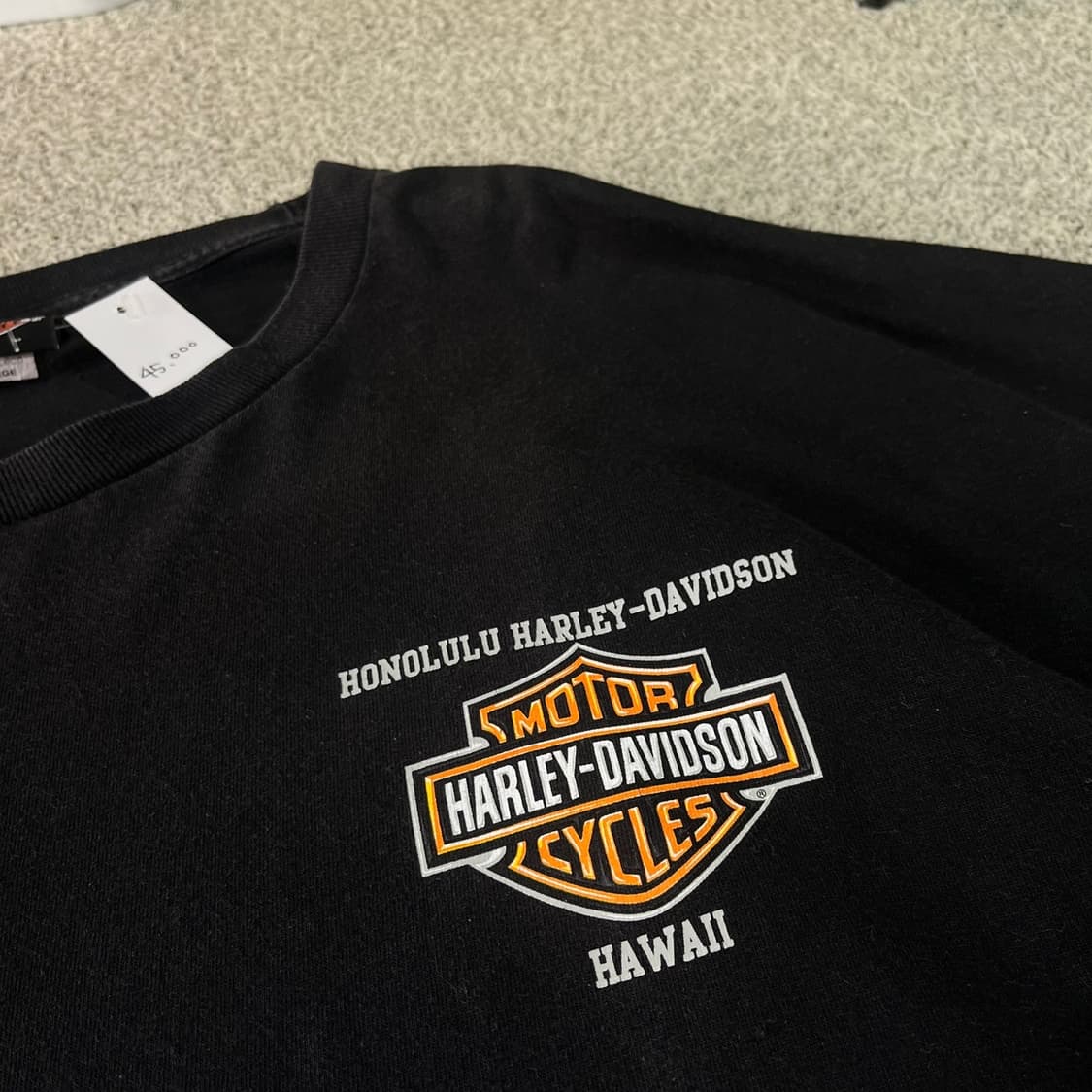 할리데이비슨 빅로고 반팔 티셔츠 상품이미지4