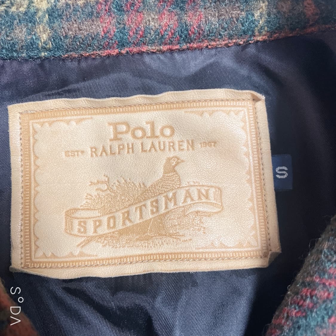 80‘s 폴로 빈티지 체크 자켓 S 상품이미지3