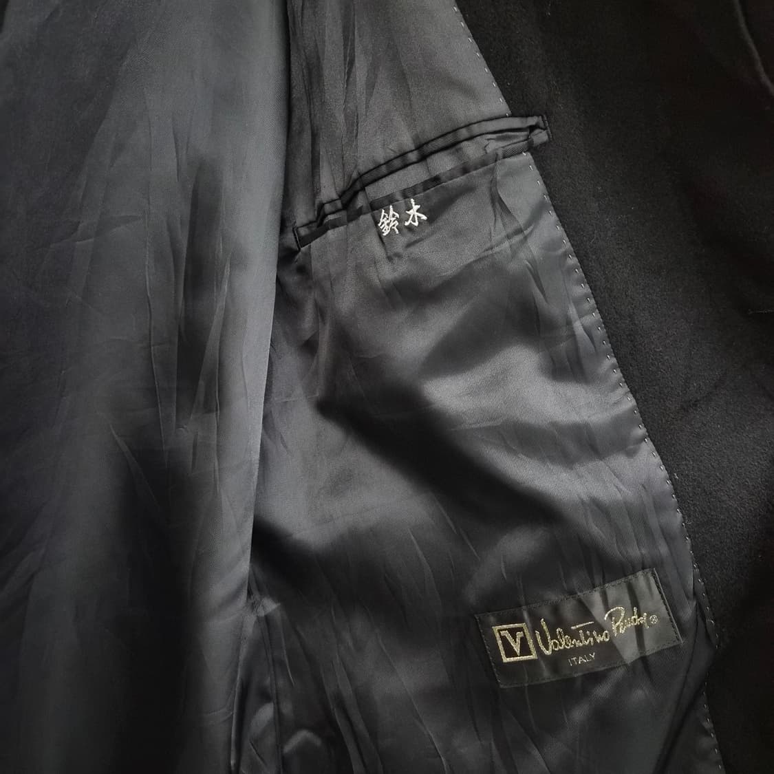 캐시미어 100% 블랙 기본 코트 남여공용 M 상품이미지4