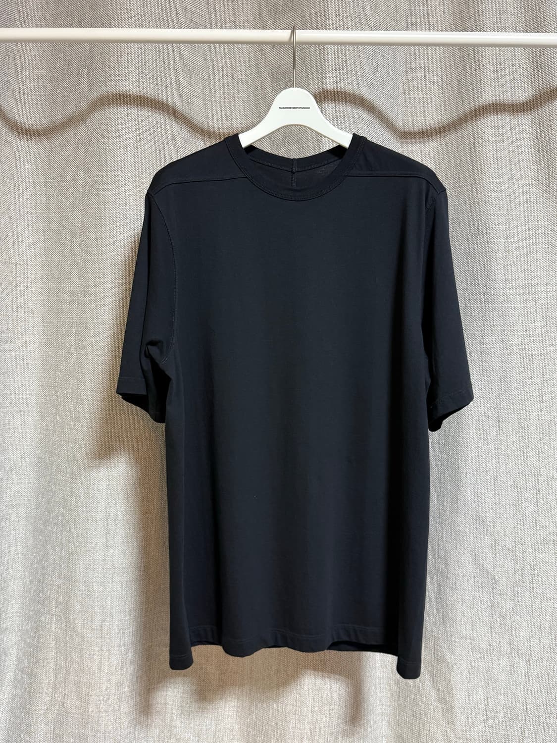[L] 릭오웬스 25SS BRAD 티셔츠 블랙 상품이미지1
