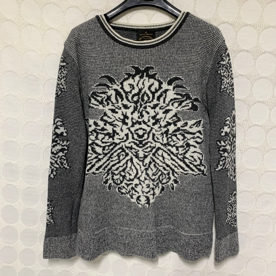 비비안 웨스트우드 그레이 니트 탑 상품이미지4