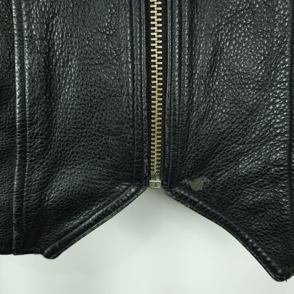 [아메리칸빈티지] 리얼 카우 레더 소가죽 바이커 베스트 M18778 상품이미지9