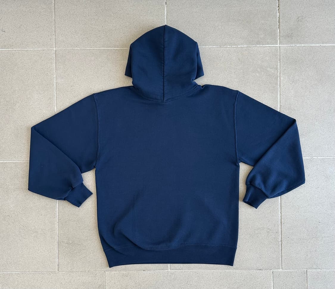 90s 빈티지 러셀 후드 네이비 M USA 상품이미지2