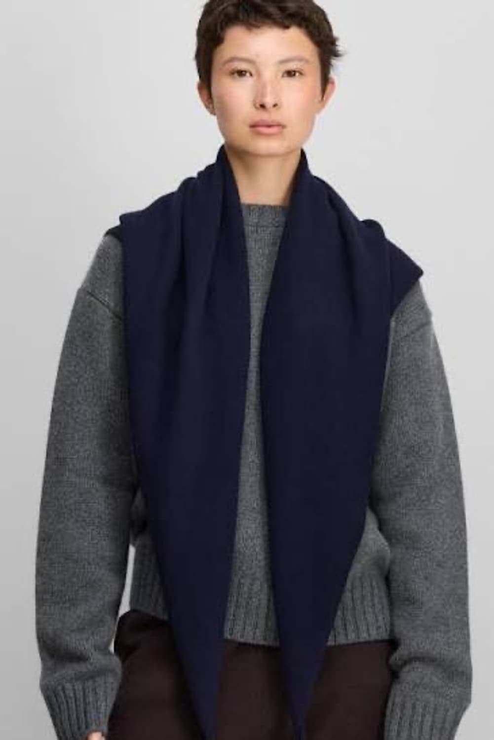 익스트림 캐시미어 머플러 witch navy 상품이미지1