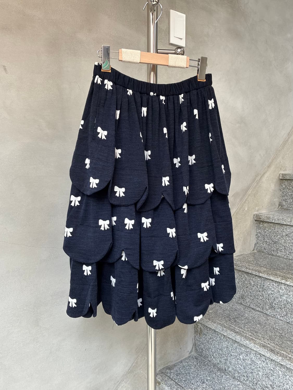 꼼데가르송 걸 리본 스커트 상품이미지1