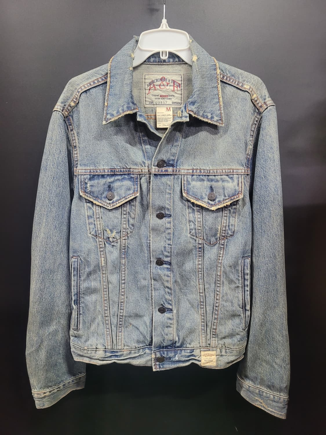 abercrombie 아베크롬비 빈티지 데님 트러커 자켓 상품이미지1