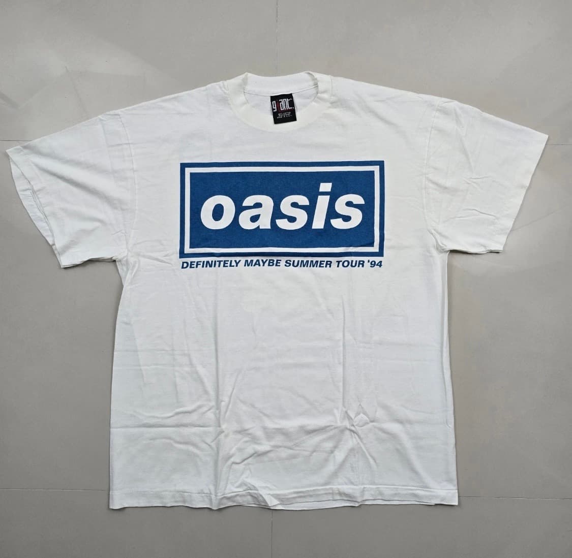 (rep) 빈티지 오아시스 밴드 티셔츠 상품이미지1