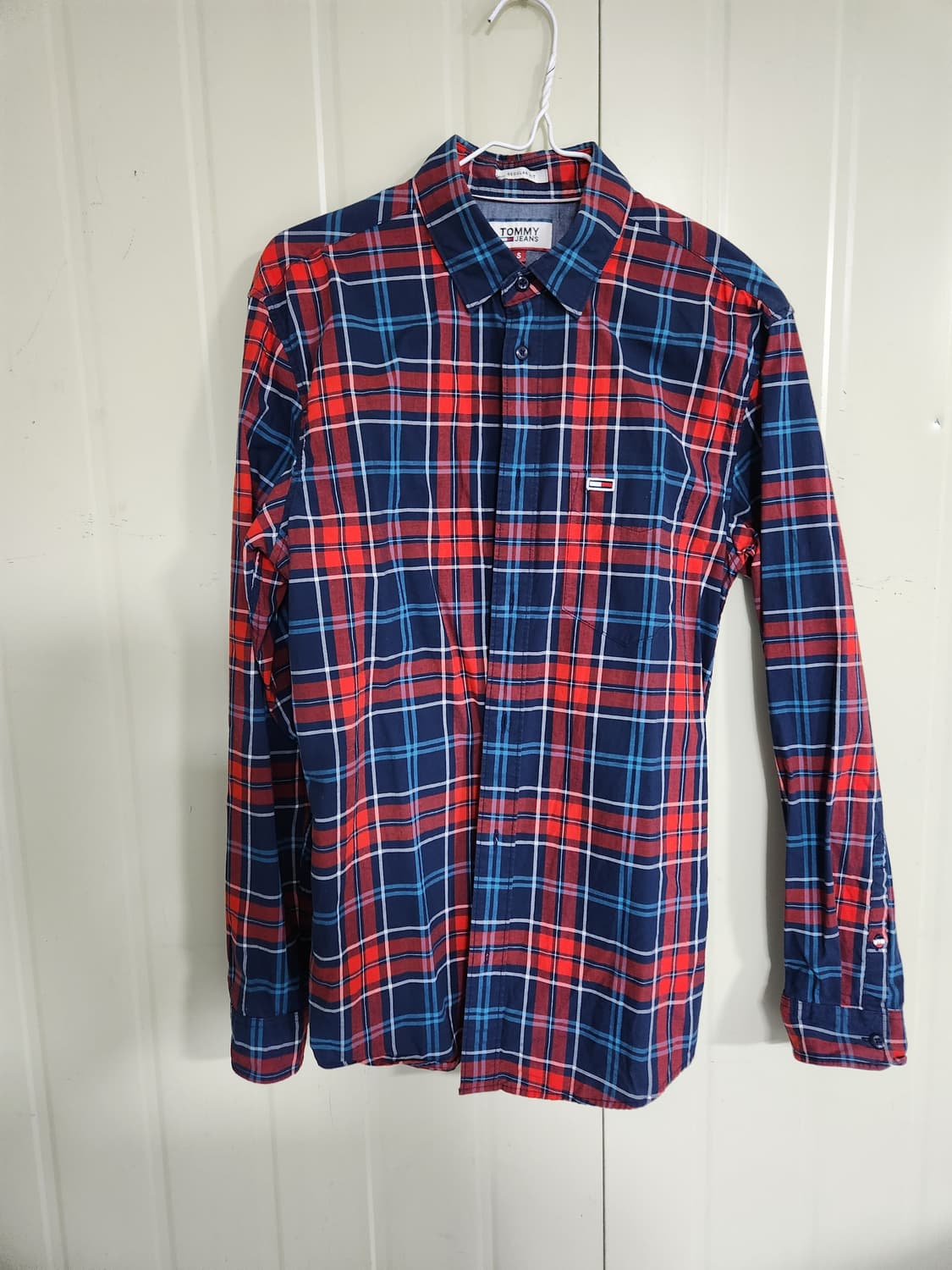 타미진 체크 남방 S 상품이미지1