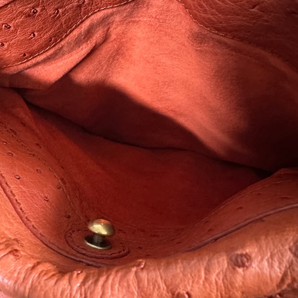 입생로랑 낙타가죽 플립백 오렌지 상품이미지7