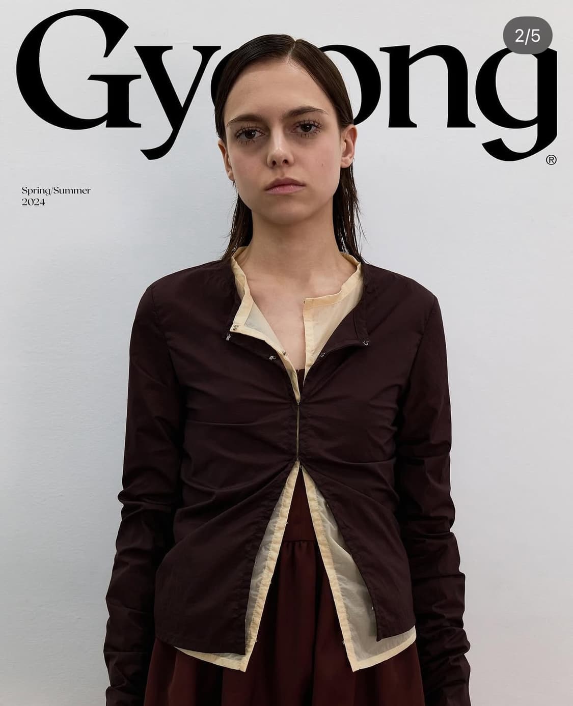 경 (Gyeong) Sheer Jacket Butter 2사이즈 상품이미지7