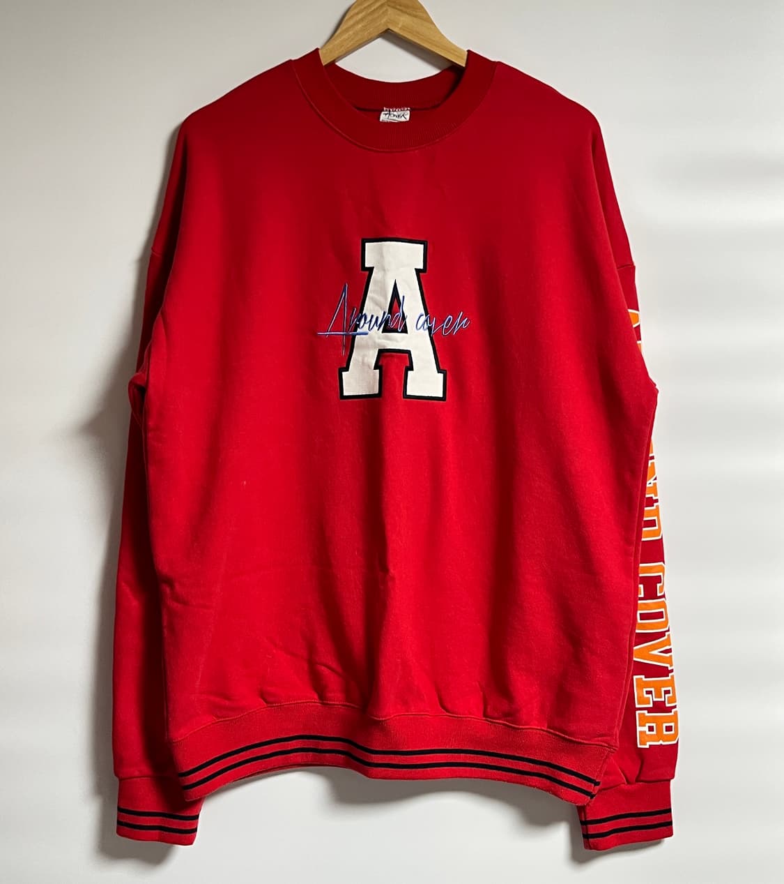 공용 어커버 오버핏 맨투맨 티셔츠 L 상품이미지1