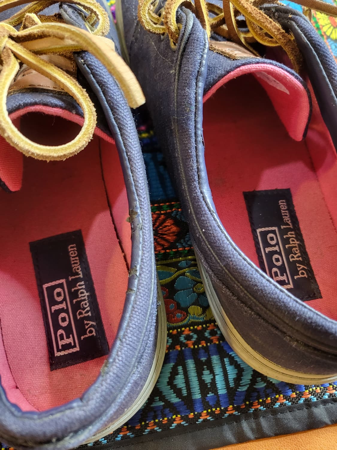 폴로랄프로렌 팩슨 로우 캔버스 스니커즈 상품이미지6