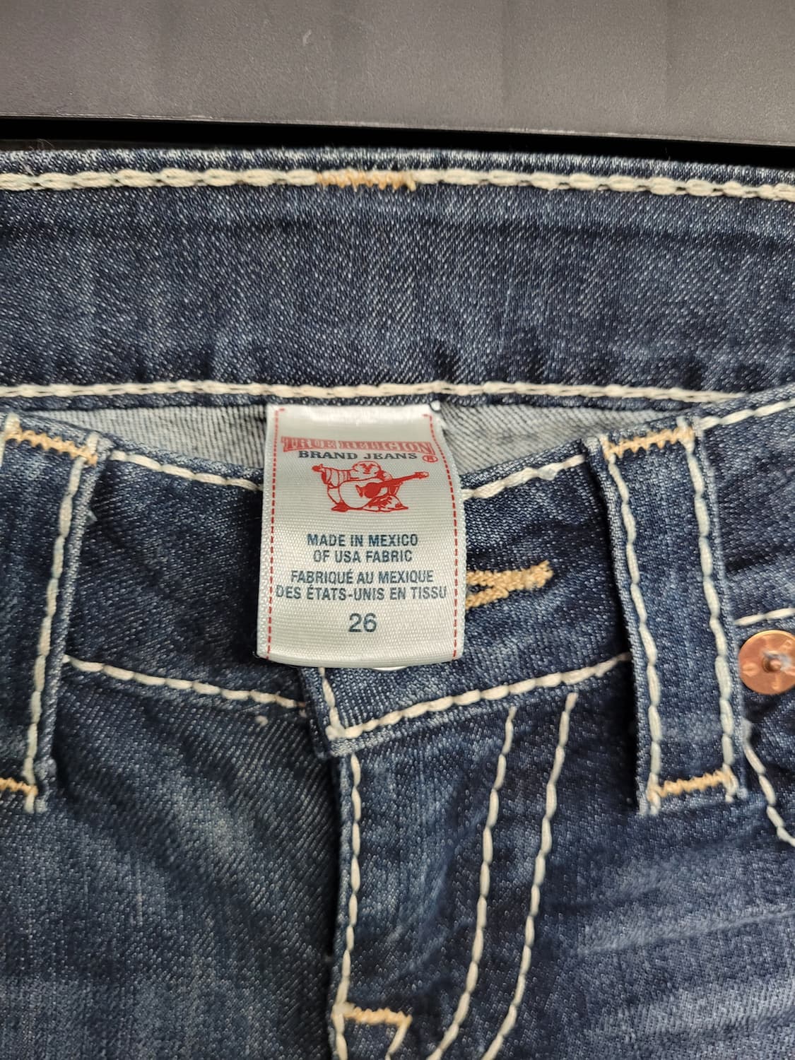 트루릴리전 여성 슬림진 청바지 데님 상품이미지6