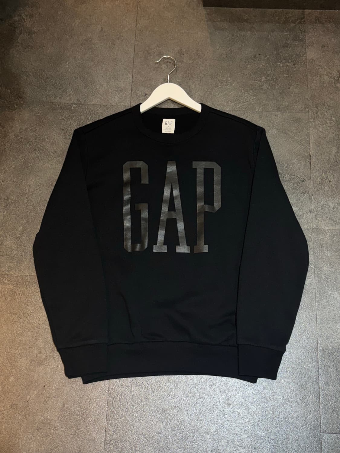 GAP 갭 맨투맨 블랙 S 상품이미지2