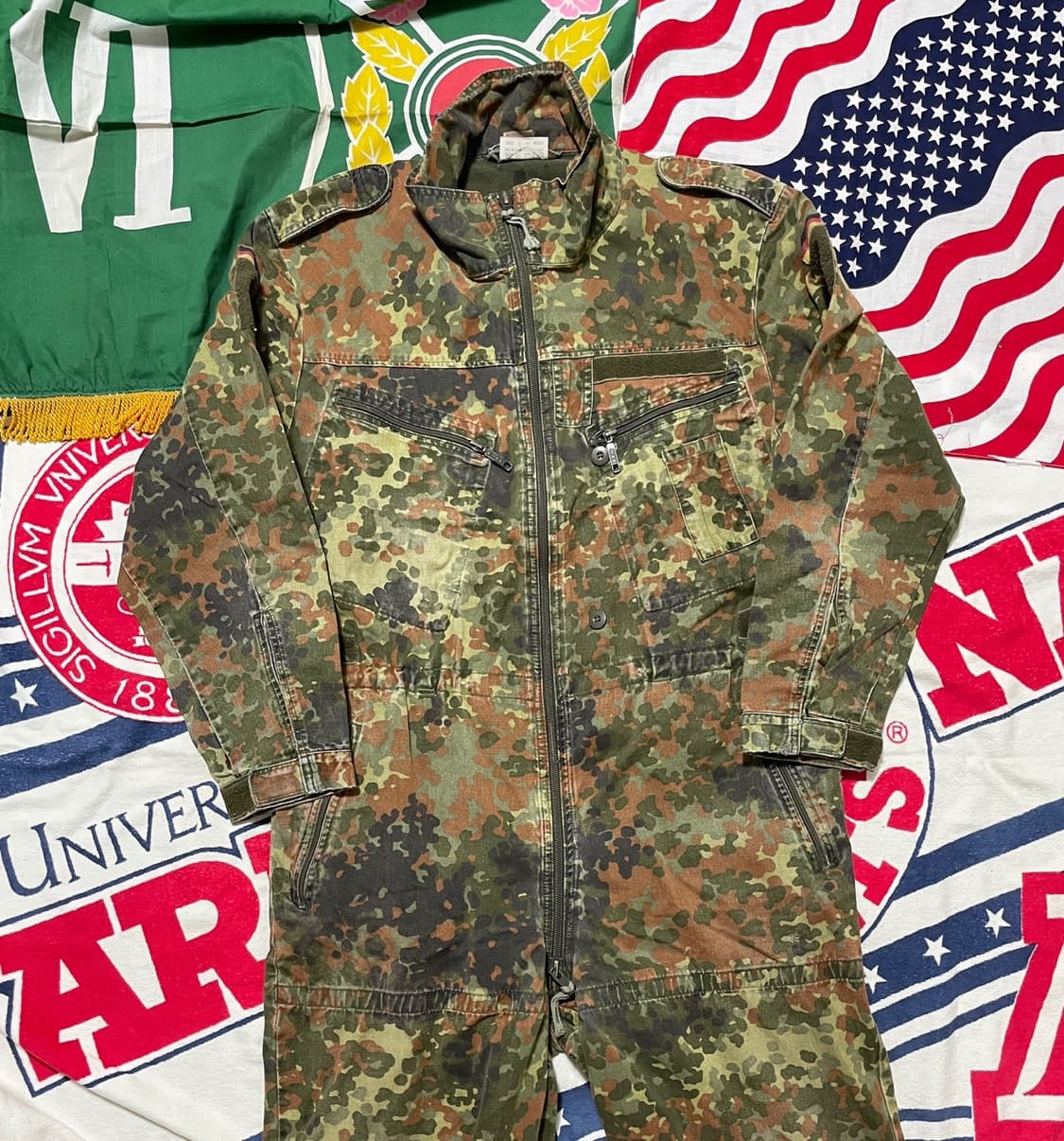 독일군 오리지널 플랙탄 커버올 상품이미지1