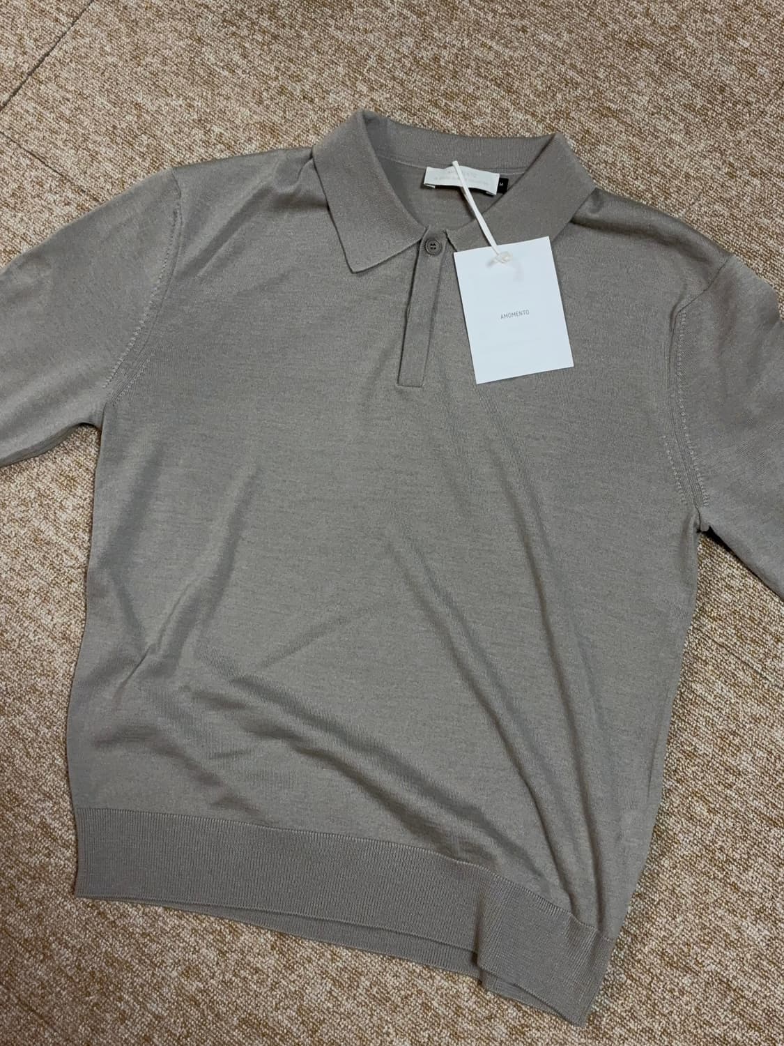 26SS 아모멘토 카라니트 M새제품 상품이미지4