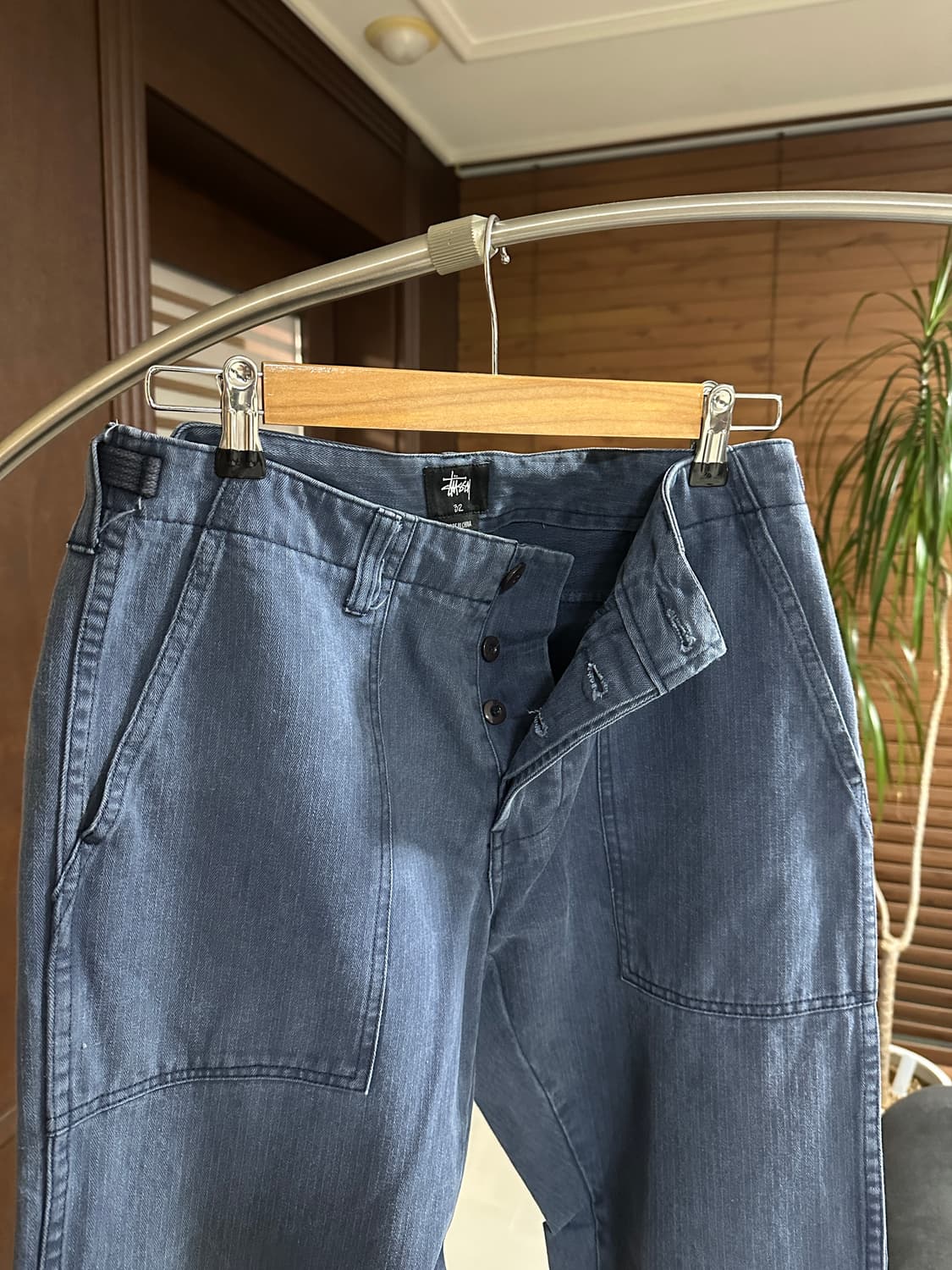 Old Stussy HBT 베이커 팬츠 사이즈 32 상품이미지1